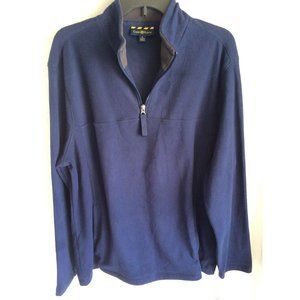 NWT, Club Room, Size L, Men’s Pullover Fleece, Navy.